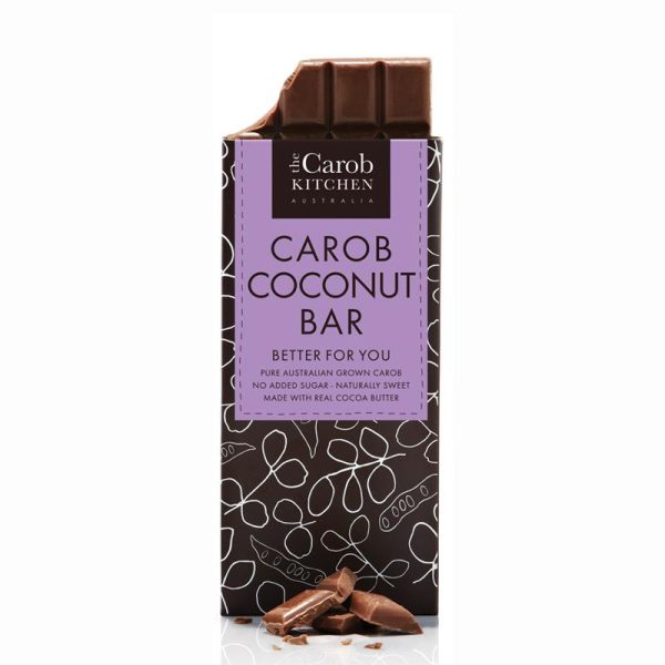 The Carob Kitchen - Carob Coconut Bar (80g) Sale