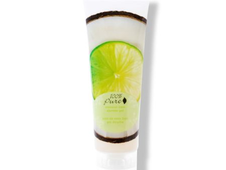 100% Pure - Coconut Lime Shower Gel (236 ml) For Discount