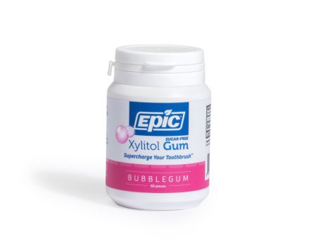 Epic - Xylitol Chewing Gum - Bubblegum (50) Supply