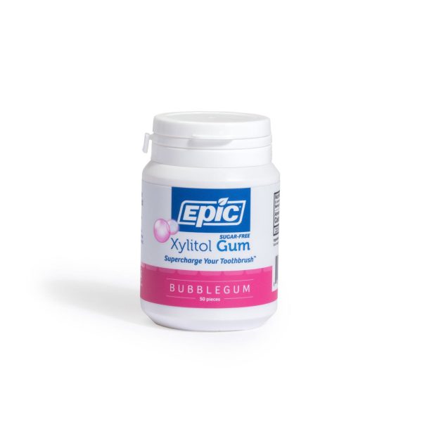 Epic - Xylitol Chewing Gum - Bubblegum (50) Supply