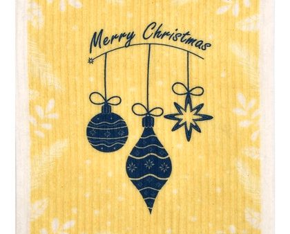 Retro Kitchen - Biodegradable Dish Cloth - Christmas Baubles For Cheap