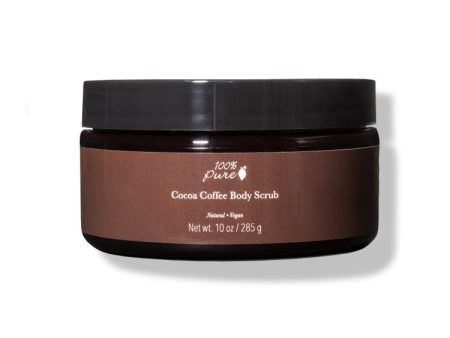 100% Pure - Cocoa Coffee Body Scrub (285g) Online Hot Sale