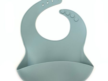 Little Mashies - Washy Bib - Dusty Blue on Sale