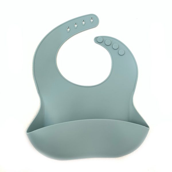 Little Mashies - Washy Bib - Dusty Blue on Sale