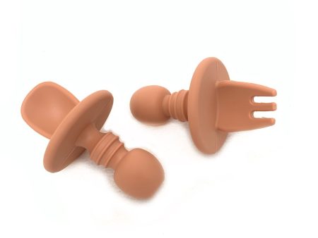 Little Mashies - Distractor Cutlery - Dusty Blush Online Hot Sale