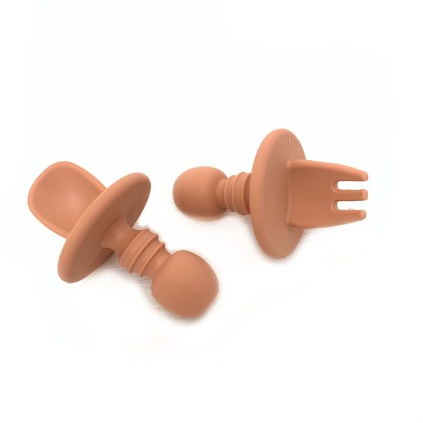 Little Mashies - Distractor Cutlery - Dusty Blush Online Hot Sale