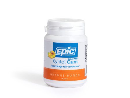 Epic - Xylitol Chewing Gum - Orange Mango (50) Online now