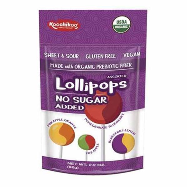 Koochikoo - Organic Lollipop - Assorted Flavours (10 pack) For Cheap