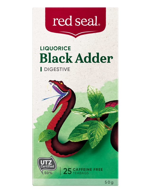 Red Seal - Black Adder Liquorice Tea (25 Teabags) Hot on Sale