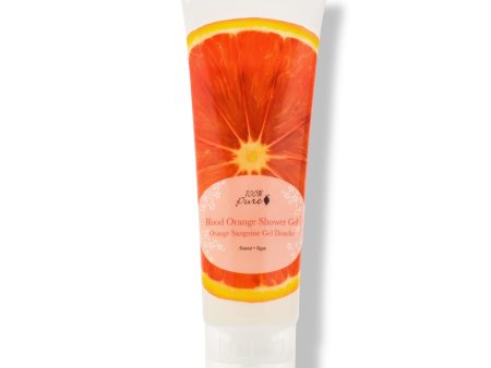 100% Pure - Blood Orange Shower Gel (236 ml) For Cheap