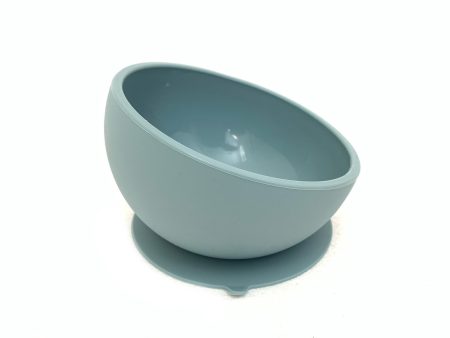 Little Mashies - Silicone Sucky Bowl - Dusty Blue For Cheap