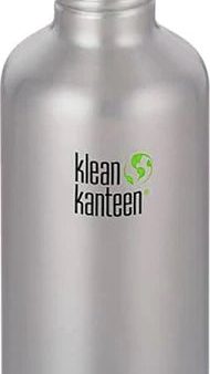 Klean Kanteen Stainless Steel Water Bottle - Brushed Stainless 40oz 1182ml For Discount