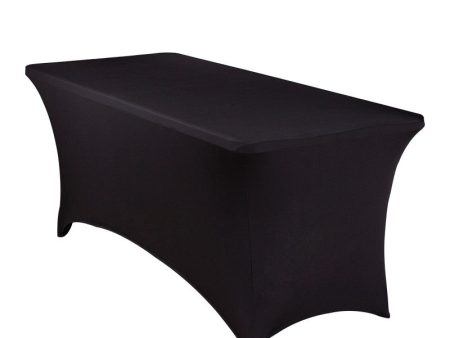 10 PCS LOT 6Ft Spandex Rectangular Fitted Table Cover 6 Colors Discount