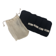 Bare & Co. - Hemp Reusable Face Cloths - Black (4 Pack) Hot on Sale