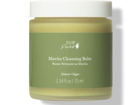 100% Pure - Matcha Cleansing Balm (75ml) DAMAGED BOX Online Hot Sale