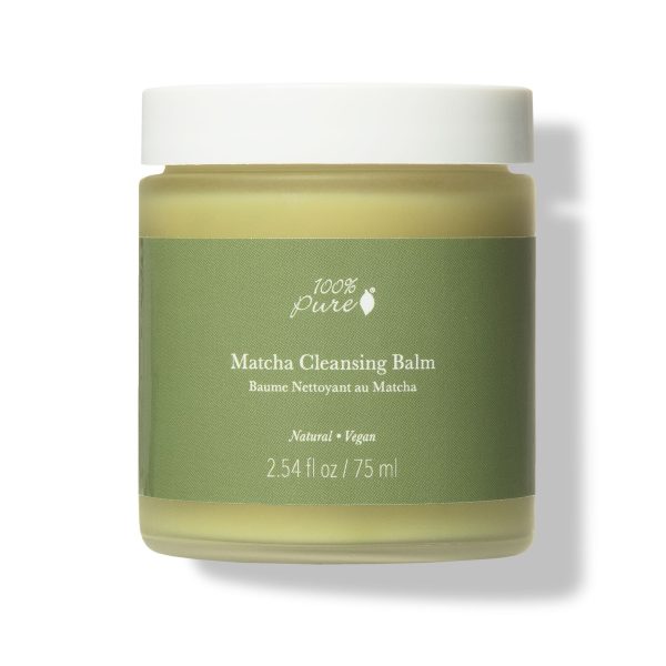 100% Pure - Matcha Cleansing Balm (75ml) DAMAGED BOX Online Hot Sale