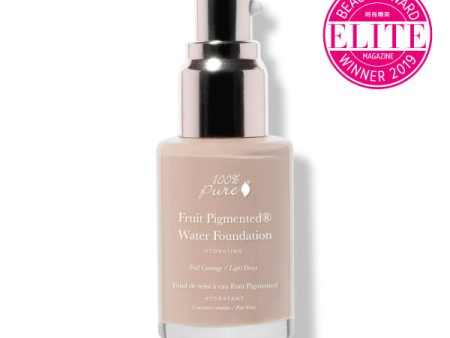 100% Pure - Fruit Pigmented® Full Coverage Water Foundation (30ml) - Neutral 2.0 Hot on Sale