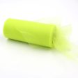 19 Colors 15X2200CM Roll Crystal Tulle Gauze net Element For Table Runner For Cheap