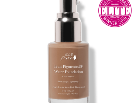 100% Pure - Fruit Pigmented® Full Coverage Water Foundation (30ml) - Warm 6.0 Online Hot Sale