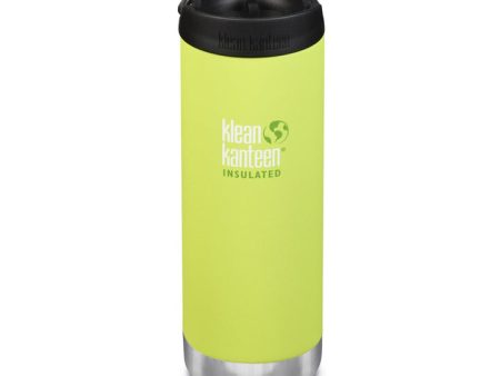 Klean Kanteen Insulated TKWide with Café Cap - Juicy Pear 16 oz (473ml) For Cheap