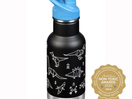 Klean Kanteen Insulated Classic - Paper Dinos 12oz (355ml) Discount