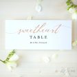 Rose Gold Seating Card Templates For Cheap