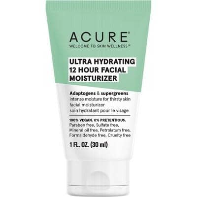 ACURE - Ultra Hydrating 12 Hour Facial Moisturiser (30ml) Online Hot Sale