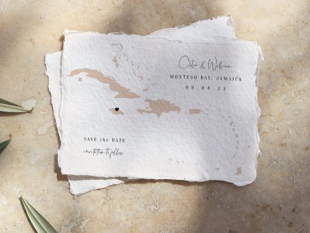 Caribbean Save the Date Destination Wedding Hot on Sale