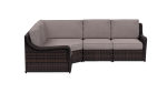 Waverly Outdoor Small Sectional Online Sale