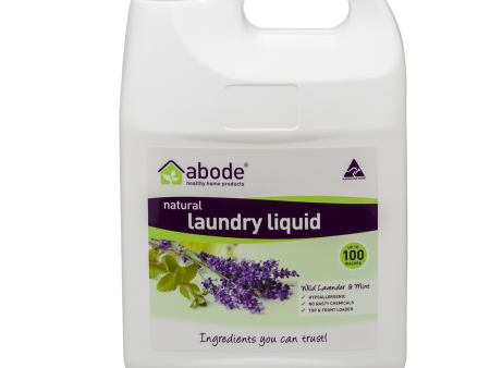 Abode - Laundry Liquid - Lavender and Mint (Bulk 4L) Online