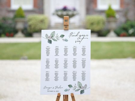 Wedding Table Seating Plan Template Online Sale