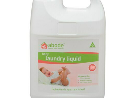 Abode - Laundry Liquid - Baby Fragrance Free (Bulk 4L) For Discount