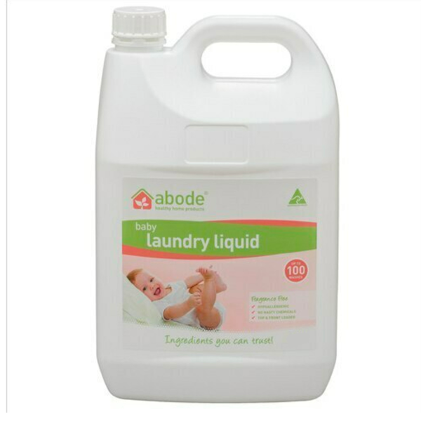 Abode - Laundry Liquid - Baby Fragrance Free (Bulk 4L) For Discount