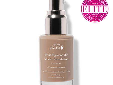 100% Pure - Fruit Pigmented® Full Coverage Water Foundation (30ml) -Neutral 3.0 Hot on Sale