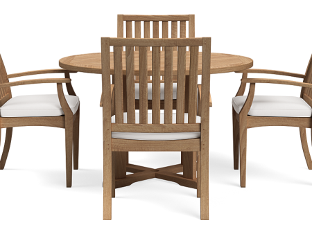 Winnie 5-Piece Round Dining Set Discount