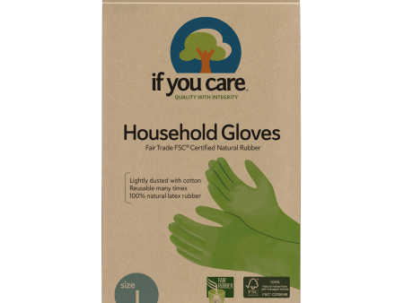 If You Care - Household Gloves - Large For Sale