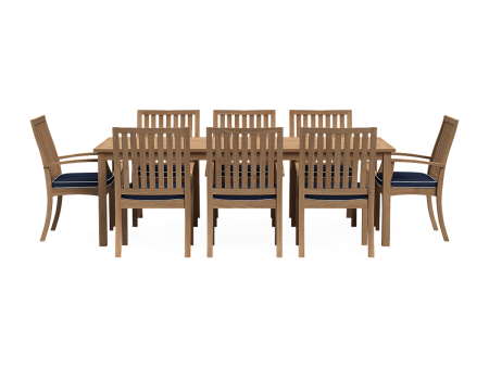 Winnie 9-Piece Rectangular Dining Set Online now