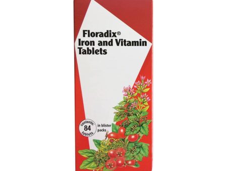 Floradix - Iron and Vitamin Tablets (84 Tablets) Discount