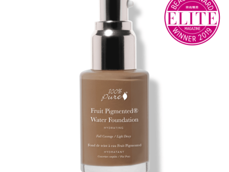 100% Pure - Fruit Pigmented® Full Coverage Water Foundation (30ml) - Warm 7.0 Cheap