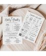 Infographic Wedding Program Supply