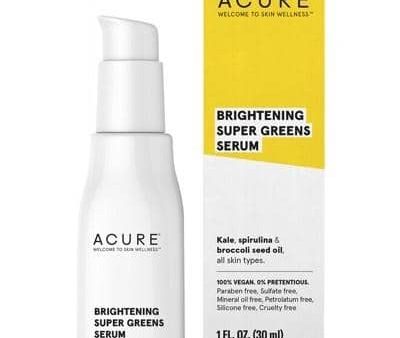 ACURE - Brightening Super Greens Serum (30ml) Online Hot Sale