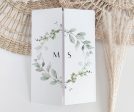 Greenery Gatefold Wedding Invitations Online