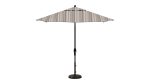 9 Ft. Octagon Auto Tilt Umbrella with Base Cheap