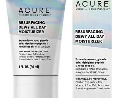 ACURE - Resurfacing Dewy All Day Moisturiser (30ml) For Discount