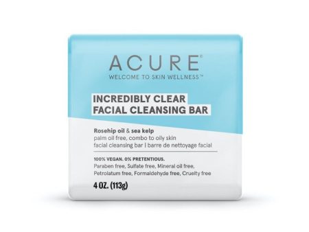 ACURE - Incredibly Clear™ Facial Cleansing Bar (113g) Online