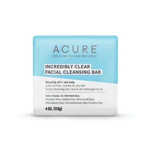 ACURE - Incredibly Clear™ Facial Cleansing Bar (113g) Online