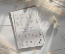 Wildflower Save the Dates with Electronic Save the Dates Cheap