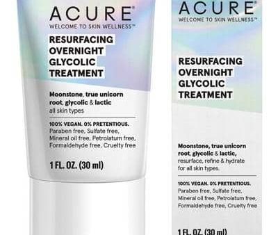 ACURE - Resurfacing Overnight Glycolic Treatment (30ml) Sale