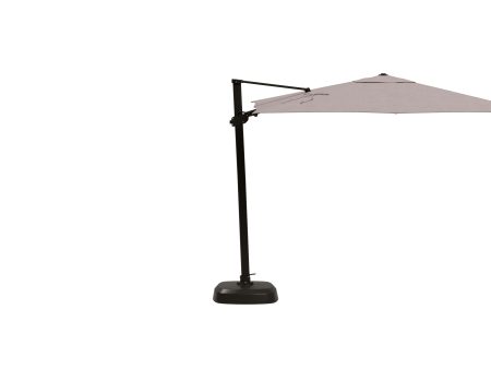 10 Ft Square Cantilever Umbrella with AKZ Base Online now