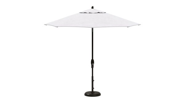 9 Ft. Octagon Auto Tilt Umbrella with Base Cheap